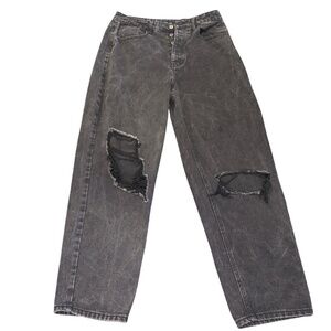 PrettyLittleThing Black Wide Leg Pants